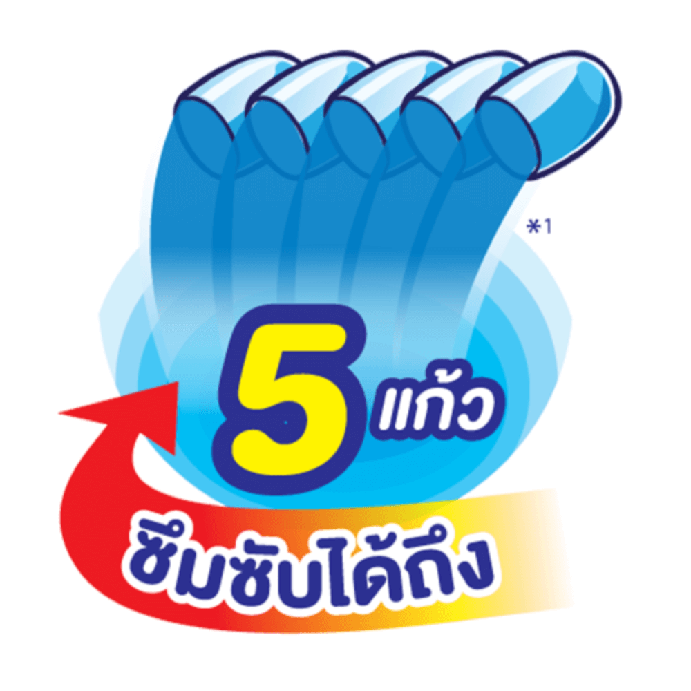 แผ่นเสริมซับไลฟ์รี่แบบกลางคืน 10 ชิ้น